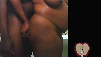 Hey, this slutty ebony gets pounded doggy style, dripping juicy fat ass