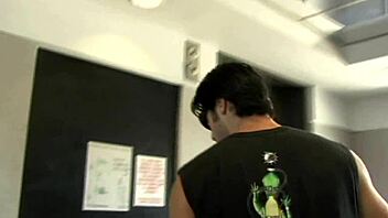 Blonde slut Rachel Solari’s big boobs bounce in hard couch banging  