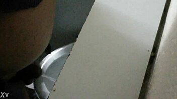 Vietnamese guy caught on spycam in toilet trailer footage.