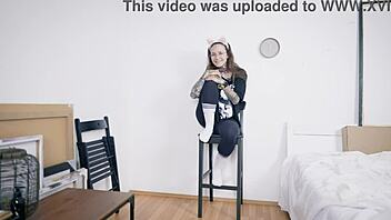 i'm maris in my very 1st casting with monster cock blowjob interview