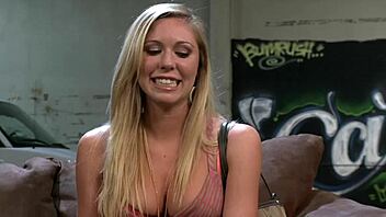 Blonde MILF Sucks and Fucks in Heels