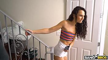 liz jordan dreams of getting fucked by huge cock until stepdad makes it true