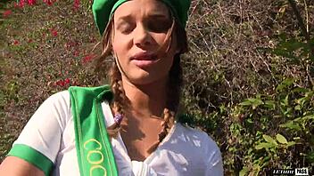 Scout Liza Rowe, with her slim figure and natural charm, gets fucked passionately