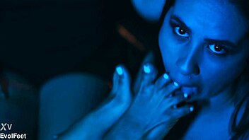 My Barefoot Latina Feet Are Worshipped By Horny Lesbian Sluts.