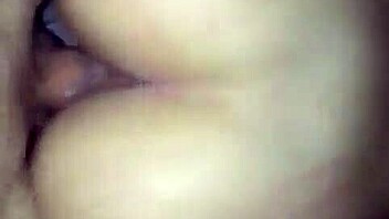 Brunette with Big Ass Sitting on Huge Cock