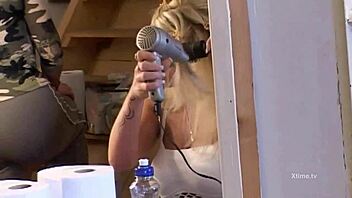 I’m hooked on backstage vibes before filming Italian porn