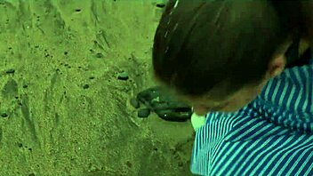 Beautiful Italian Silvia Soprano dominated rough on Norwegian beach