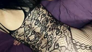 Husband And Friend Thoroughly Assfuck Amateur Milf Wife In Erotic Lingerie From Pov Close Up!