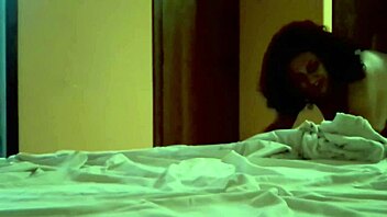 The macho tied the cuckold outside and fucked Karina?