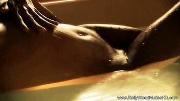 Bathing With A Bollywood Beauty - Nude Dancing And Clothes Ripped!