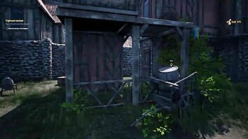 In this let's play video, clothes get ripped during striptease leading to blowjob and cumshot on pussy