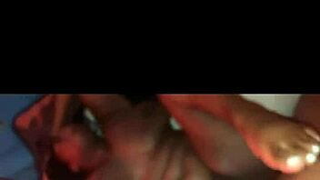 Thick ebony slut flashes big tits and gets fucked by bbc 😘