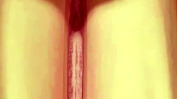 Topless Big Tits Babe Posing in Skirt and Panties for Close-Up