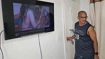 Safada Watches Videos And Gets Fucked With Big Black Cock