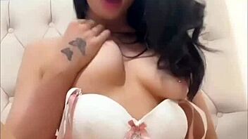 Slutty American exchange student fingers herself to orgasm in wild solo action.