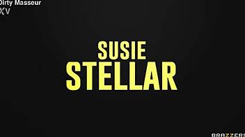 Two-timer Scarlit Scandal and Susie Stellar double teamed and creamed by Brazzers! Wow!