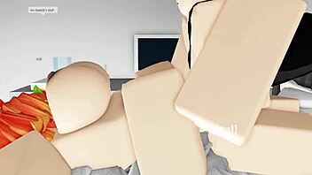 In this story, a cute Roblox girl gets destroyed in her condo.