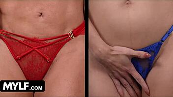 Angelina Vs Brittany In Seductive Assfucking And Sucking