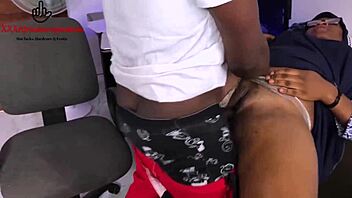 horny teacher asks black student to fuck on desk