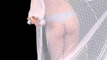 Solo Girl Strips And Masturbates Slowly