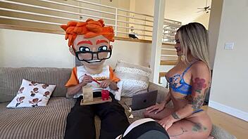 Damn! Lusty Linda Lan Rides Porn Dude's Huge Cock Like a Pro. Wild Casting Couch Action!