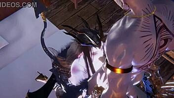 verification video for cartoon 3d game anime hentai