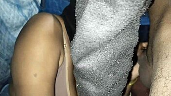 Cum In Mouth! Indian Wife Teases With Blowjob And Deepthroat Fucking!