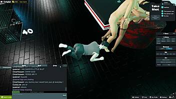 ari fucked hard while her cuck boyfriend watches and serves