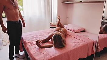 stepsister offers virgin ass for car repairs