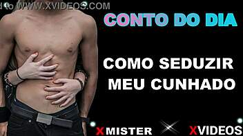 Seduzindo meu cunhado com toques eróticos na cozinha brasileira.