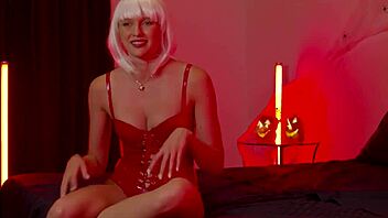 Sexy Stacy Cruz Moans Loud in Halloween Hardcore Scene