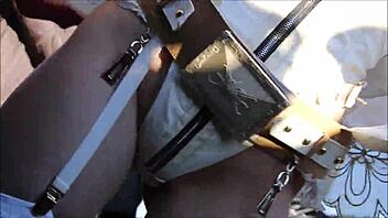 Ymly-1045 engages in bold cosplay performance