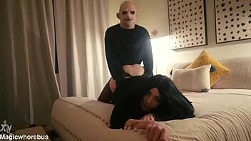 intense addams family cosplay fuck in magicwhorebus