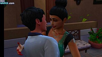 first time with step sister in indian step family episode 3