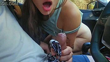 Hidden in the car, we couldn't wait to get started