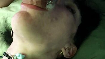 candy yumcum hints at her deep throat skills with a monster cock in this rough, voyeur-style blowjob.