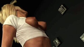 Blonde big boobs natasha marley sucks fucks pool table