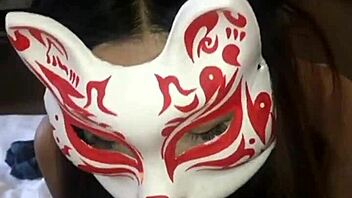 chinese beauty explores silk and sensual vibes.