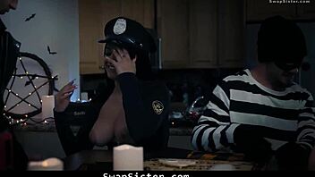 Stepsisters play spooky ouija with stepbrothers