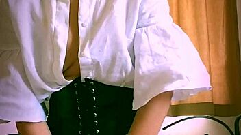 Bored housewife fancy-dressed as a sexy pirate in carrots of the caribbean