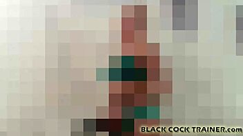 Excitement Builds With Huge Strapon For Monster Cock