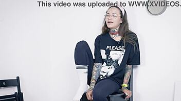 i'm maris in my very 1st casting with monster cock blowjob interview