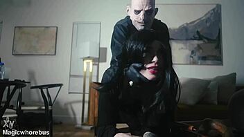 intense addams family cosplay fuck in magicwhorebus