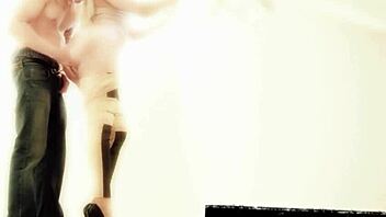 redhead ebony jayla foxx with round booty gets deeply penetrated by thick latin cock