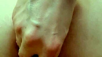 Adorable Trans Hucow Stuffs Ass With Big Black Dildo