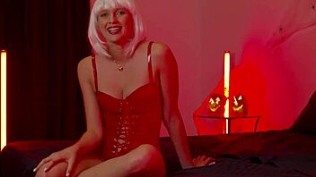 Sexy Stacy Cruz Moans Loud in Halloween Hardcore Scene