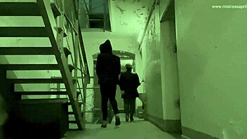 mistress april dominates in the game show, fucking her slave?