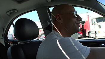 Hey, wanna see me bang this blonde milf mom in bed?