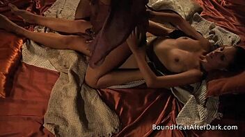 i'm the mistress whipping my lesbian slaves with strap-on