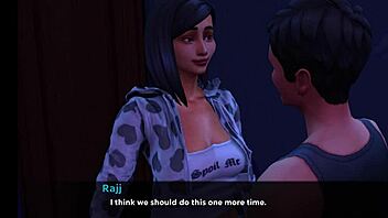 first time with step sister in indian step family episode 3